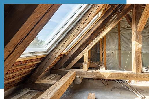 Traitement préventif charpente en bois Mérignac